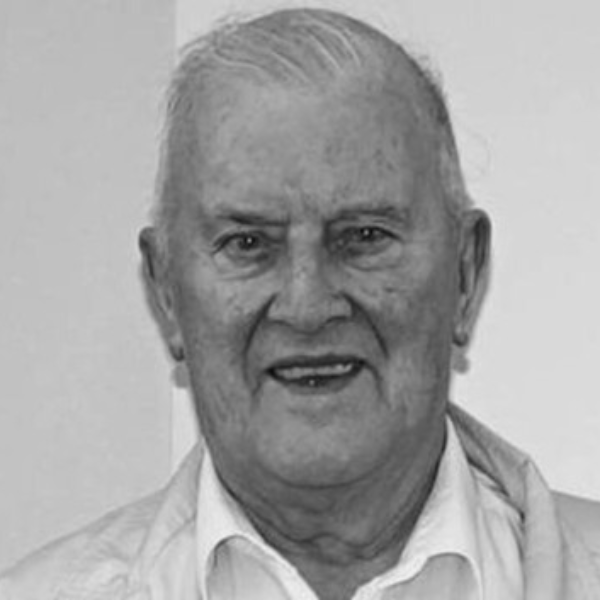 Schwarzweiß-Portrait von Klaus Steinhilber